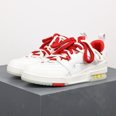 路易威登Louis Vuitton Skate 1854 Low Sneaker 極品高仿低幫鞋麵包鞋