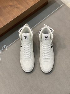 Louis Vuitton路易威登頂級一比一高幫鞋 真皮材質