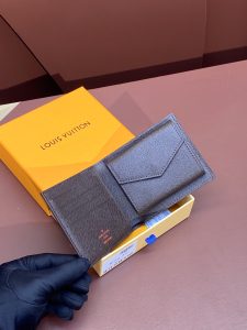 M62288 咖啡格子 LV頂級原單包包錢夾長錢包新品