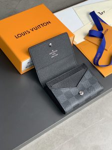M63801 黑格 ENVELOPPE CARTE DE VISITE 名片夾 LV高仿