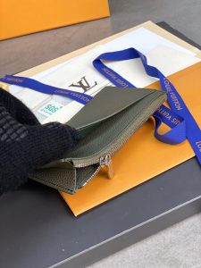 M82068 Coin卡夾 頂級高仿LV錢包綠色