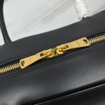 一比一復刻Miu Miu缪缪包 商務皮革手挽手袋 公文包手提袋 黑色