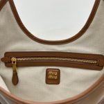 Miu Miu缪缪高仿包 伊勢丹限定托特包 IVY 皮革拼縫手袋