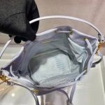 一比一複刻普拉達包包 Prada Duet Re-Nylon 水桶袋 浅藍