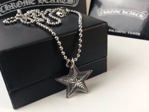 1比1原單Chrome Hearts克羅心 五角星吊墜項鍊