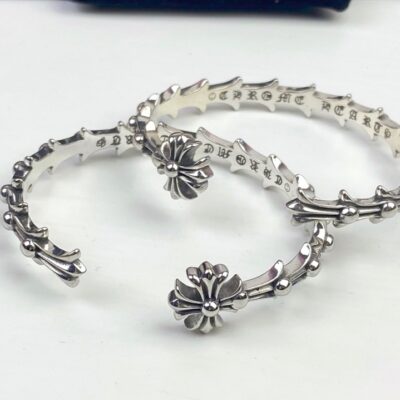 複刻1比1Chrome Hearts克羅心飾品 十字魚尾手鐲