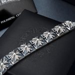 原單A貨Chrome Hearts克羅心飾品 方十字花相連手鍊