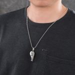 超A貨Chrome Hearts克羅心飾品 大號小號寶劍口哨吊墜項鍊