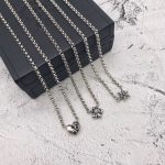 高仿Chrome Hearts克羅心飾品 桃心/愛心童軍花六芒星吊墜/項鍊