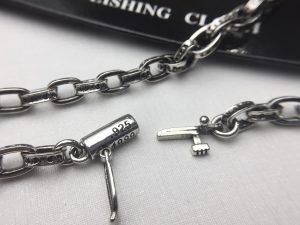 一比一複刻Chrome Hearts克羅心飾品 Paper Chain 經典5MM字母鏈