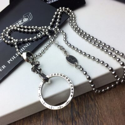 高仿複刻Chrome Hearts克羅心飾品 NTFL水滴十字架戒指吊墜