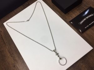 高仿複刻Chrome Hearts克羅心飾品 NTFL水滴十字架戒指吊墜