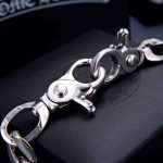 一比一高仿複刻Chrome Hearts克羅心飾品 粗手鍊 腰鏈 包鏈