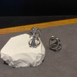 原單複刻Chrome Hearts克羅心飾品 純銀無盡戒指