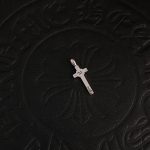 高仿Chrome Hearts克羅心飾品 Maple Soap Cross限定版大號十字架吊墜項鍊