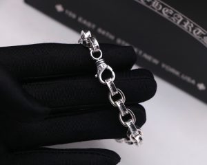 1比1高仿Chrome Hearts克羅心飾品 字母PAPERCHAIN龍蝦扣粗手鍊