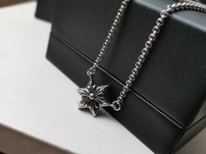 1比1高仿Chrome Hearts克羅心飾品 MINI六芒星吊墜項鍊