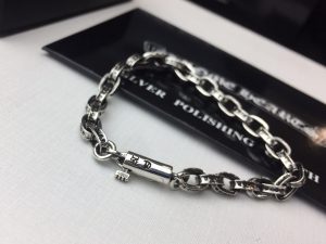 複刻一比一Chrome Hearts克羅心飾品 字母PAPERCHAIN手鍊