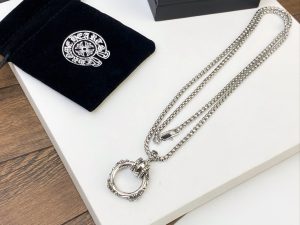 專櫃複刻Chrome Hearts克羅心飾品 sbt十字架圖騰戒指吊墜項鍊