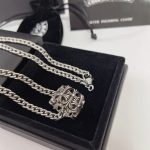 高仿Chrome Hearts克羅心飾品 墳墓/葬墓十字架戒指十字花項鍊