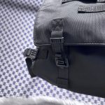 balenciaga巴黎世家高仿復刻原單包包 Army 黑色尼龍郵差包 特大