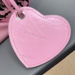 高仿balenciaga巴黎世家包包 LE CAGOLE DIY METAL加小號肩揹包 粉