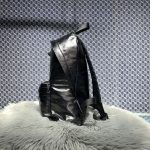 一比一高仿balenciaga巴黎世家包包 虎字母壓花 洗水牛皮Explorer雙肩揹包