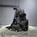 原單複刻balenciaga巴黎世家包包 SKIWEAR-Ski黑色再生尼龍雙肩包