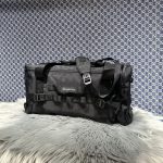 原單高仿balenciaga巴黎世家包包 黑色Army 大號 尼龍斜背手提旅行包
