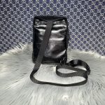 高仿複刻balenciaga巴黎世家 Explorer 細紋皮斜挎包