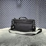 原單複刻balenciaga巴黎世家 Army 黑色尼龍郵差包