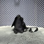 原單複刻balenciaga巴黎世家 Army 黑色尼龍郵差包