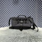 原單複刻balenciaga巴黎世家 Army 黑色尼龍郵差包