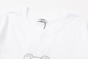 CHANEL香奈兒暴力熊高仿女款T恤純棉