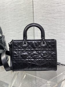 Lady D-Sire油蠟皮系迪奧DIOR高仿包包真皮手提包