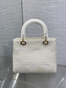 DIOR頂級A貨Lady系列手提包白色