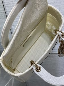 DIOR頂級A貨Lady系列手提包白色