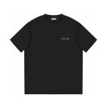 DIOR高仿復刻刺繡logo短袖T恤 男女同款
