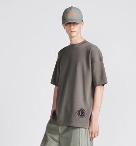 專櫃同步DIOR高仿衣服夏季圓領短袖T恤