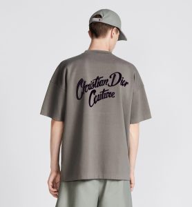 專櫃同步DIOR高仿衣服夏季圓領短袖T恤