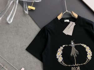 DIOR高仿印花短袖T恤超級好看的印花 一比一設計