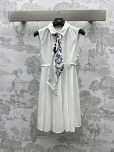高仿DIOR衣服女裝無袖裙子 長裙