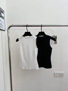 DIOR高仿蜜蜂刺繡無袖背心上衣