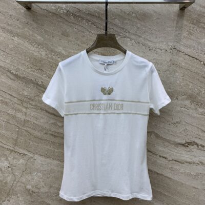 DIOR迪奧原單春夏新品短袖蝴蝶短袖T恤 精心製作