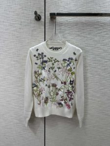 DIOR高仿原單刺繡上衣時尚長袖上迪奧高端奢侈品