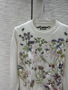 DIOR高仿原單刺繡上衣時尚長袖上迪奧高端奢侈品