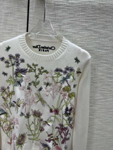 DIOR高仿原單刺繡上衣時尚長袖上迪奧高端奢侈品