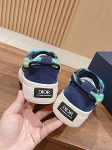 DIOR迪奧頂級原單撞色鞋帶男女同款運動休閒鞋
