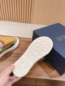 頂級A貨DIOR迪奧高仿情侶運動休閒鞋 平底鞋 新品