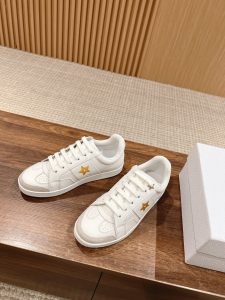 DIOR迪奧原單高仿鞋子一比一復刻女款運動鞋 真皮材質